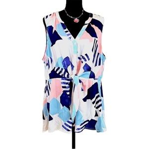 Torrid woman’s unique 1X sleeveless blouse